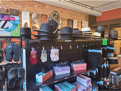 Hats of General Store of Middlebury