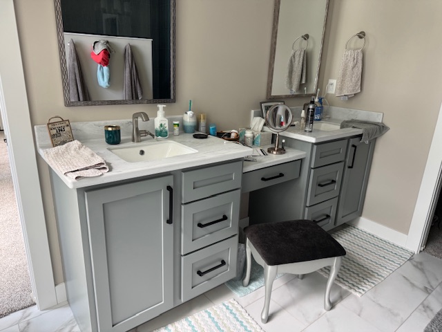 clinton cabinets vanity