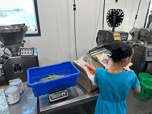 Our process, making raw pet food