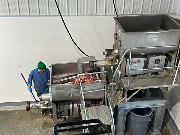 Our process, making raw pet food
