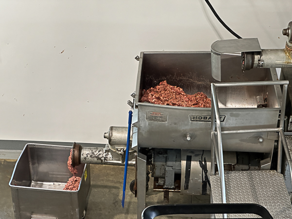 Our process, making raw pet food